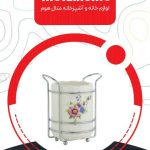 جا قاشق رومیزی تکی طرحدار - کد MH-166